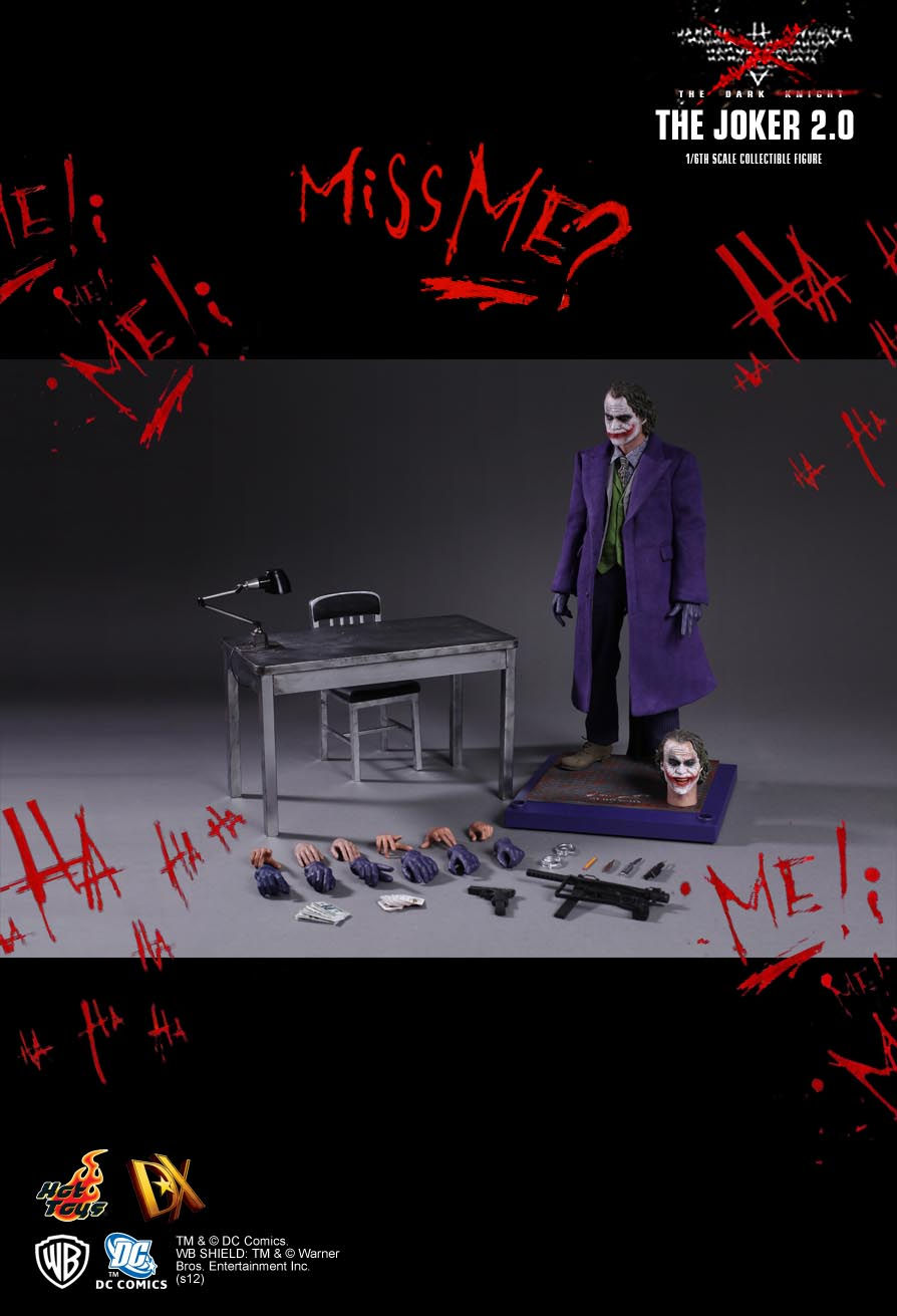 Hot Toys DX11B - DC Comics - The Dark Knight - The Joker 2.0 Deluxe Version