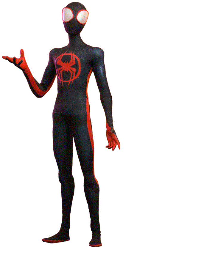 Hot Toys MMS710B - Marvel Comics - Spider Man : Across The Spider Verse - Miles Morales Deluxe version