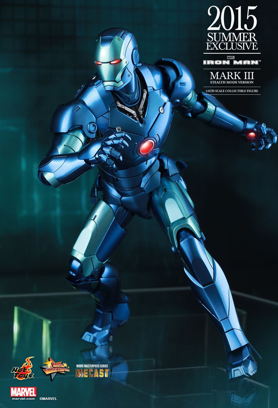 Hot Toys MMS314D12 - Marvel Comics - Iron Man - Iron Man Mark 3 Stealth Mode Version