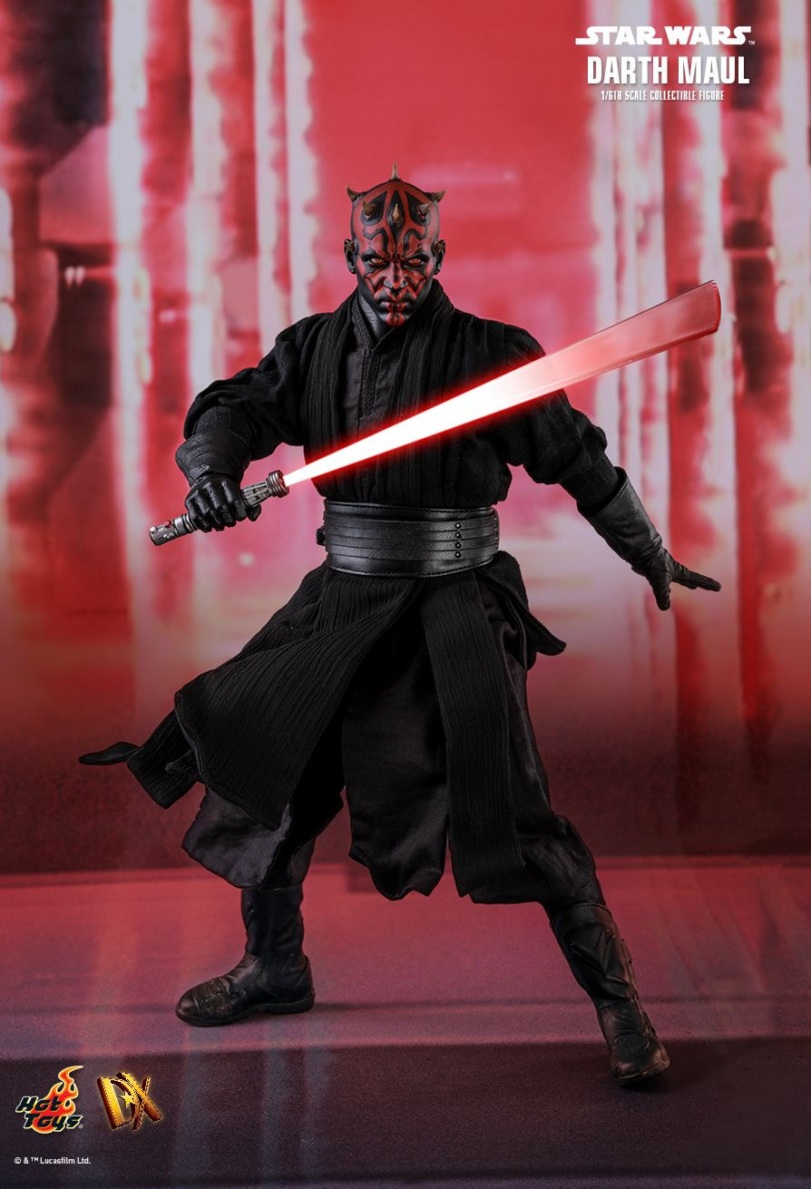 Hot Toys DX16B - Star Wars 1 : The Phantom Menace - Darth Maul Deluxe Version