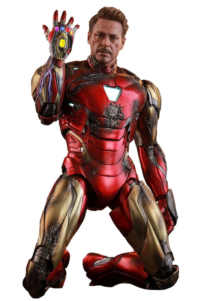 Hot Toys MMS543D33 -Marvel Comics - Avengers : Endgame - Iron Man Mark LXXXV Battle Damaged Version