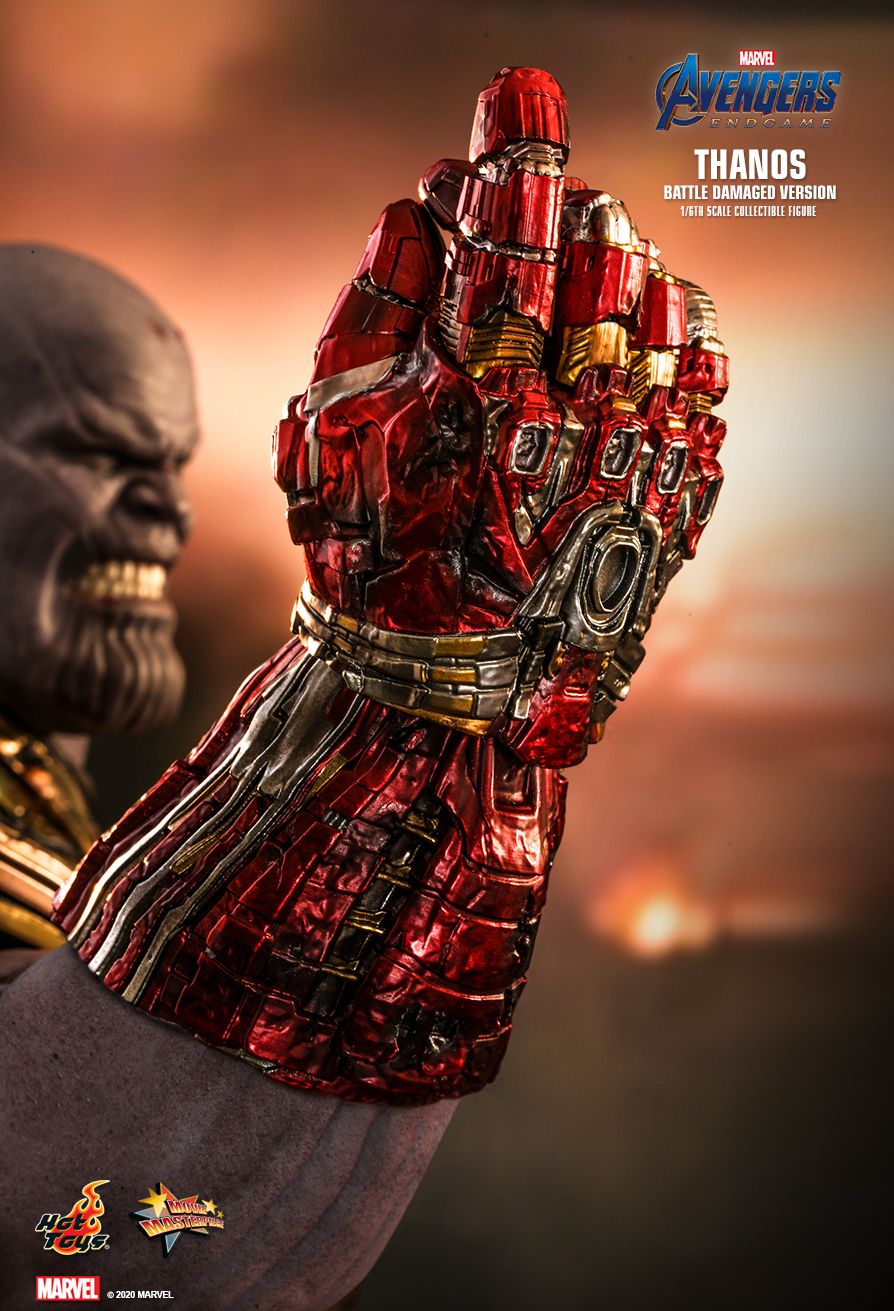 Hot Toys MMS564 - Marvel Comics - Avengers 4 : Endgame - Thanos Battle Damaged Version