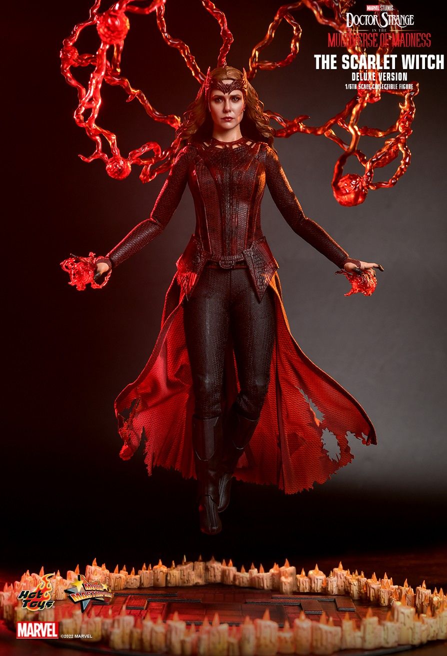 Hot Toys MMS653 - Marvel Comics - Doctor Strange In The Multiverser Of Madness - The Scarlet Witch Deluxe Version