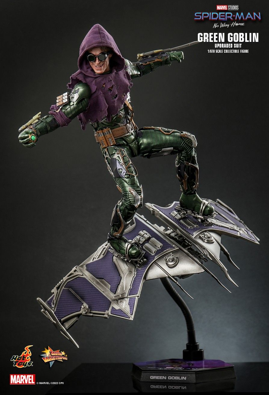 Hot Toys MMS674 - Marvel Comics - Spider Man : No Way Home - Green Goblin Upgraded Suit Version