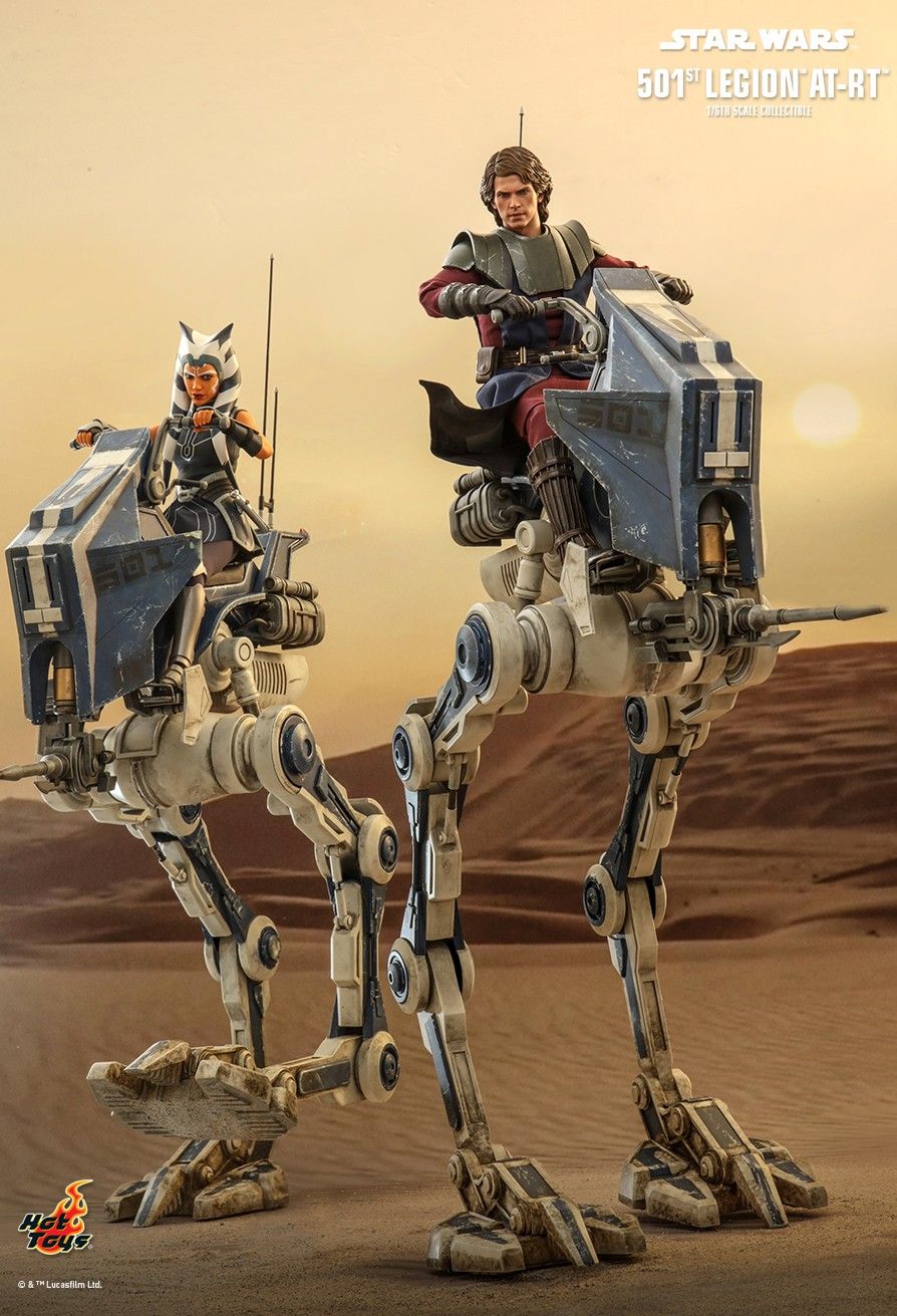 Hot Toys TMS090 - Star Wars : The Clone Wars - 501ST Legion AT-RT
