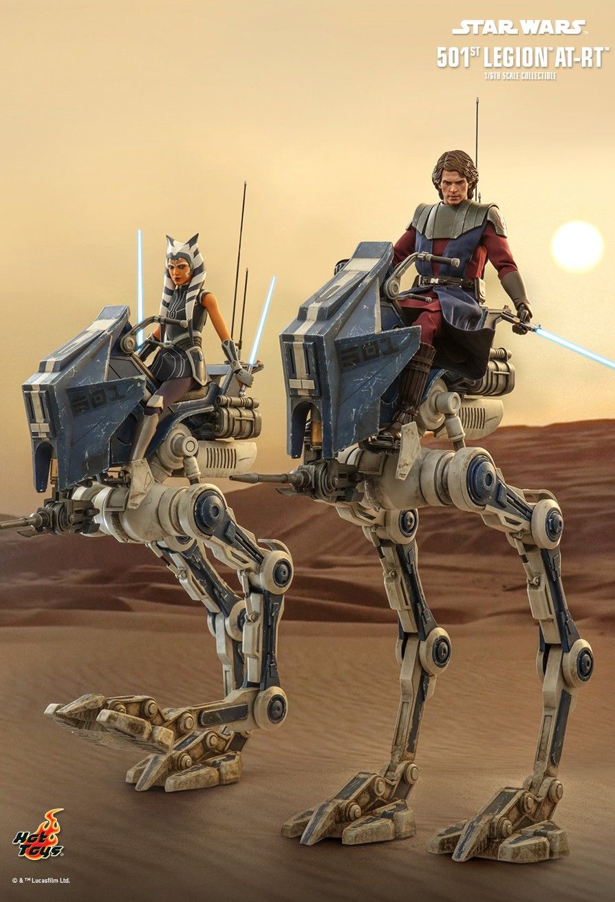 Hot Toys TMS090 - Star Wars : The Clone Wars - 501ST Legion AT-RT