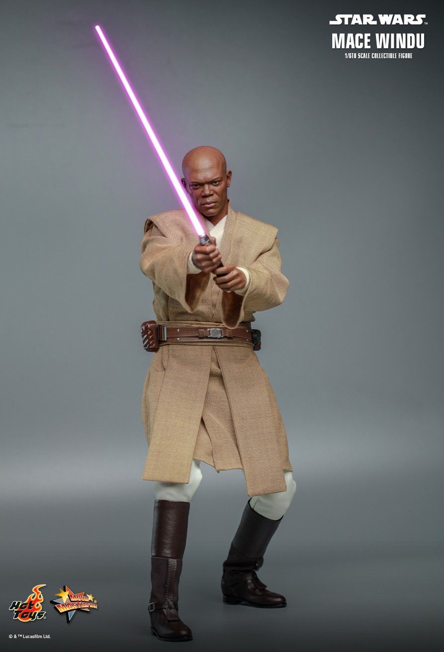 Hot Toys MMS681 - Star Wars II : Attack Of The Clones - Mace Windu