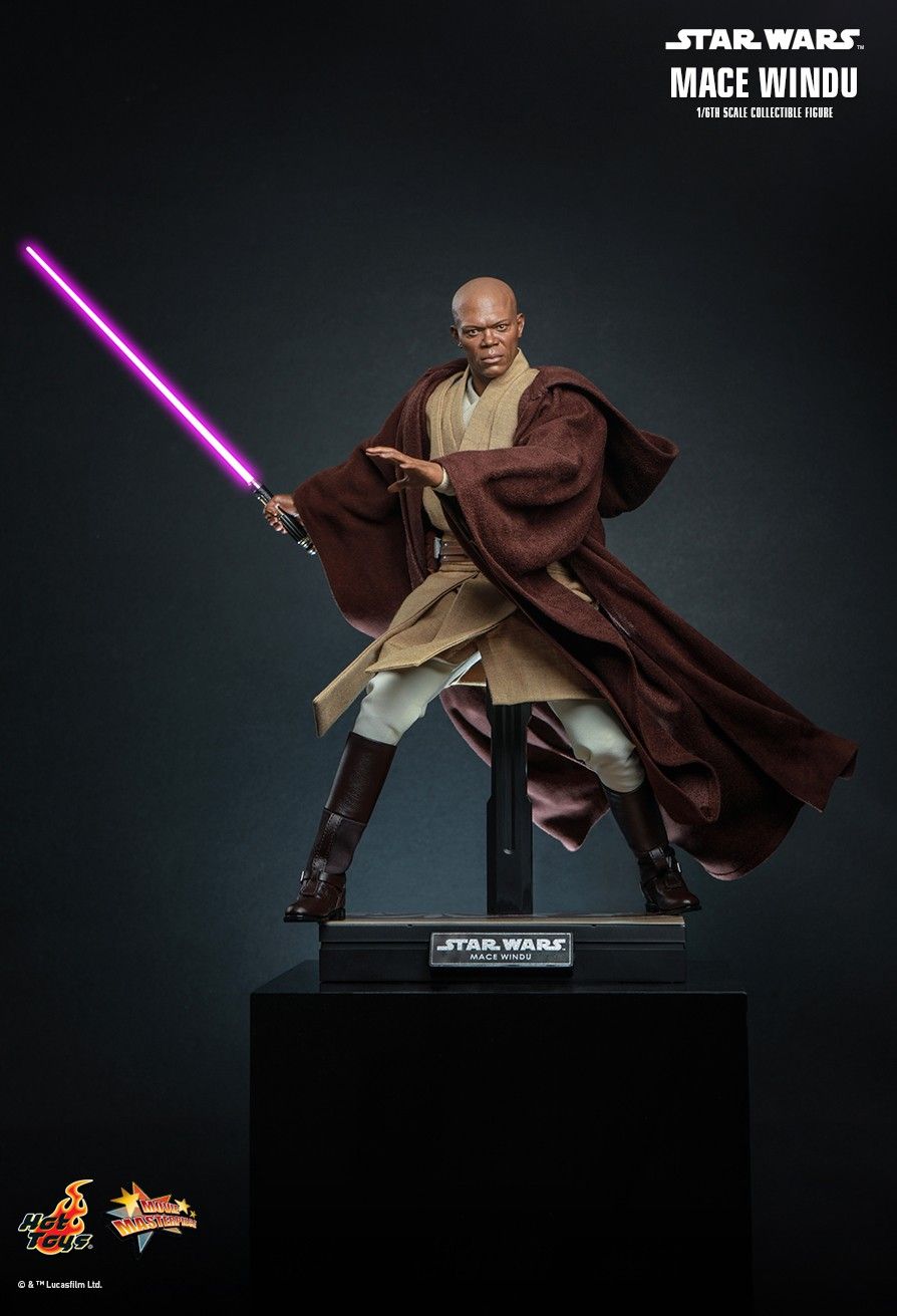 Hot Toys MMS681 - Star Wars II : Attack Of The Clones - Mace Windu