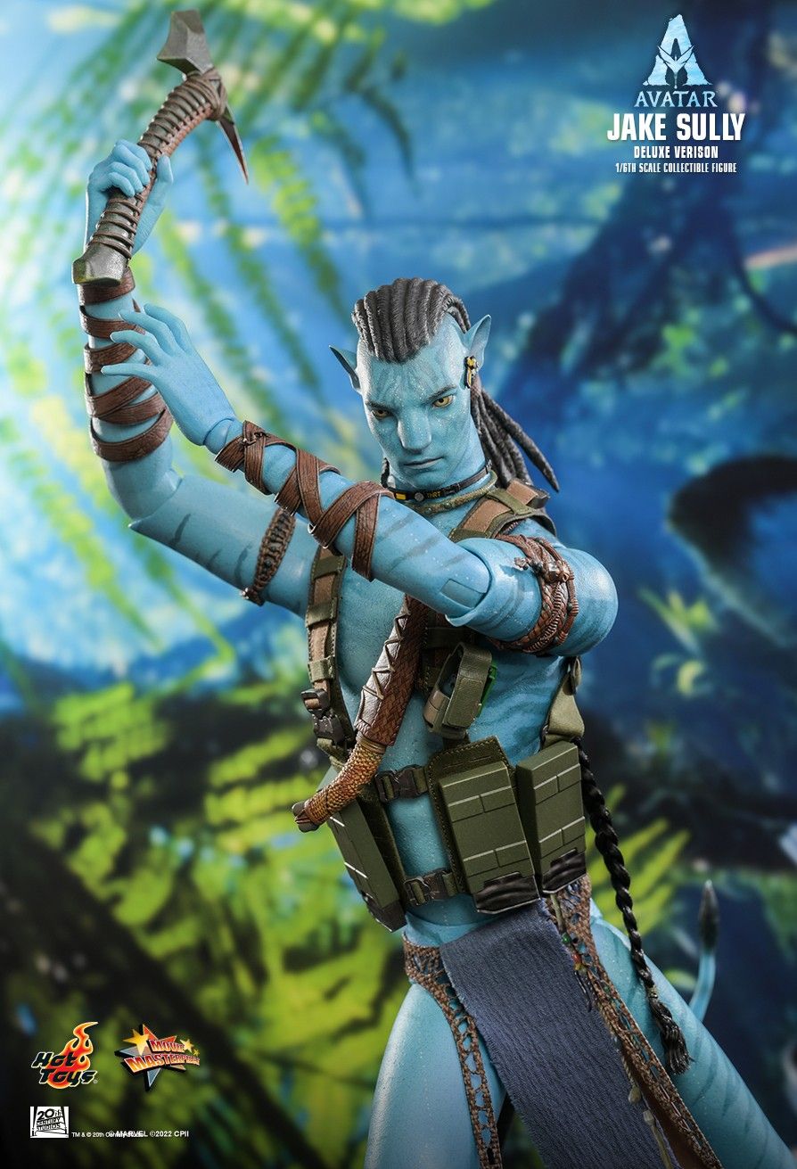 Hot Toys MMS684 - Avatar 2 : The Way Of Water - Jake Sully Deluxe Version