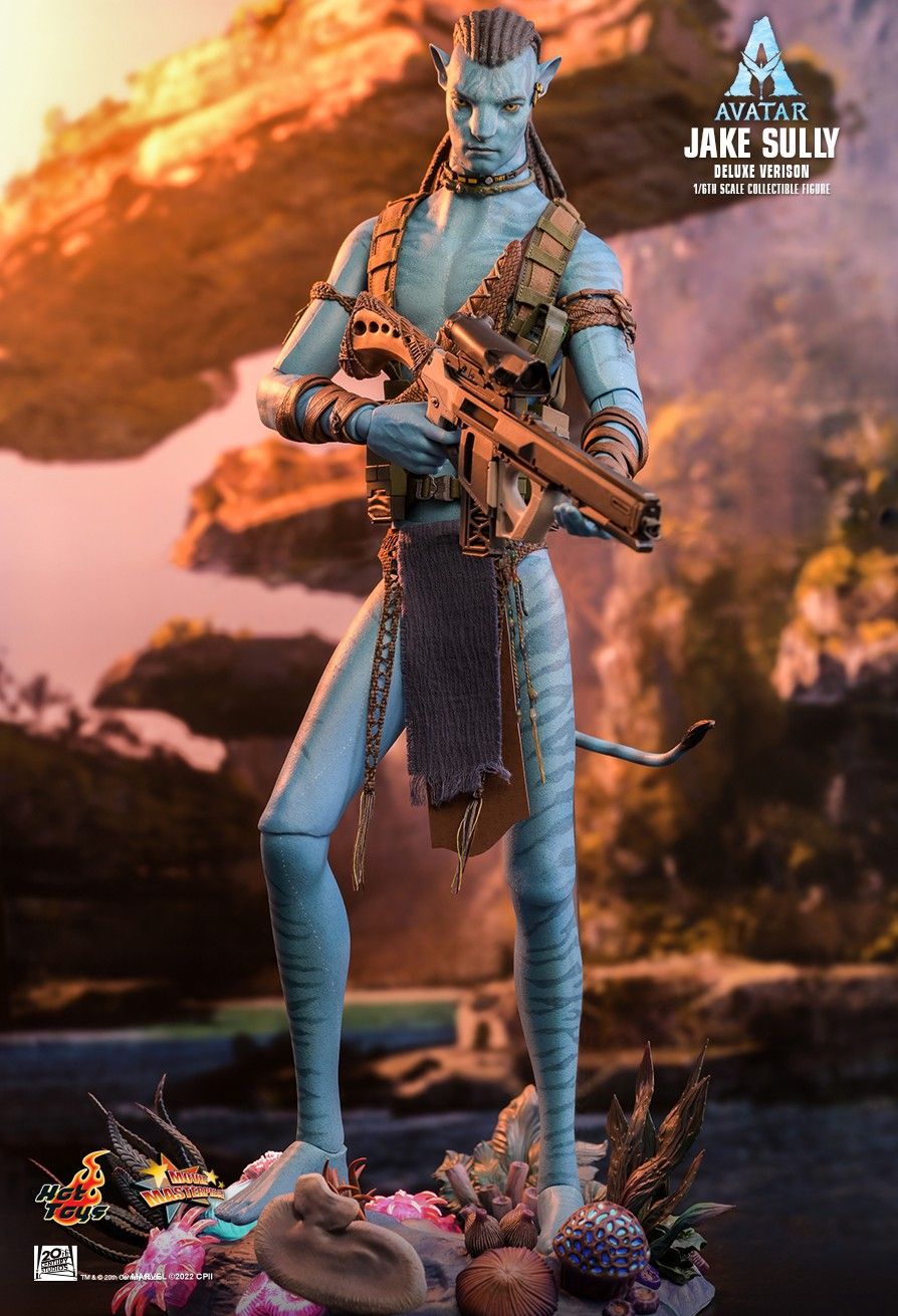 Hot Toys MMS684 - Avatar 2 : The Way Of Water - Jake Sully Deluxe Version