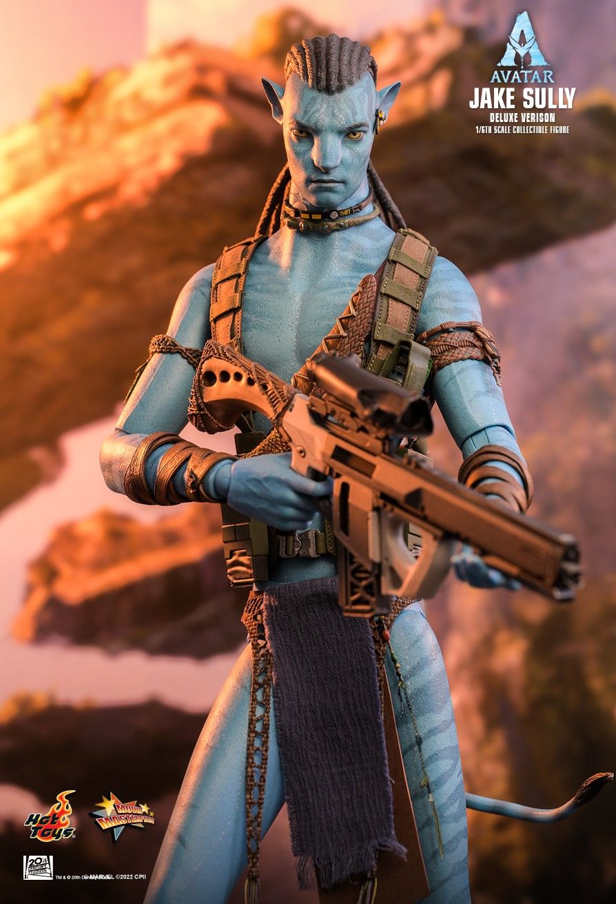 Hot Toys MMS684 - Avatar 2 : The Way Of Water - Jake Sully Deluxe Version