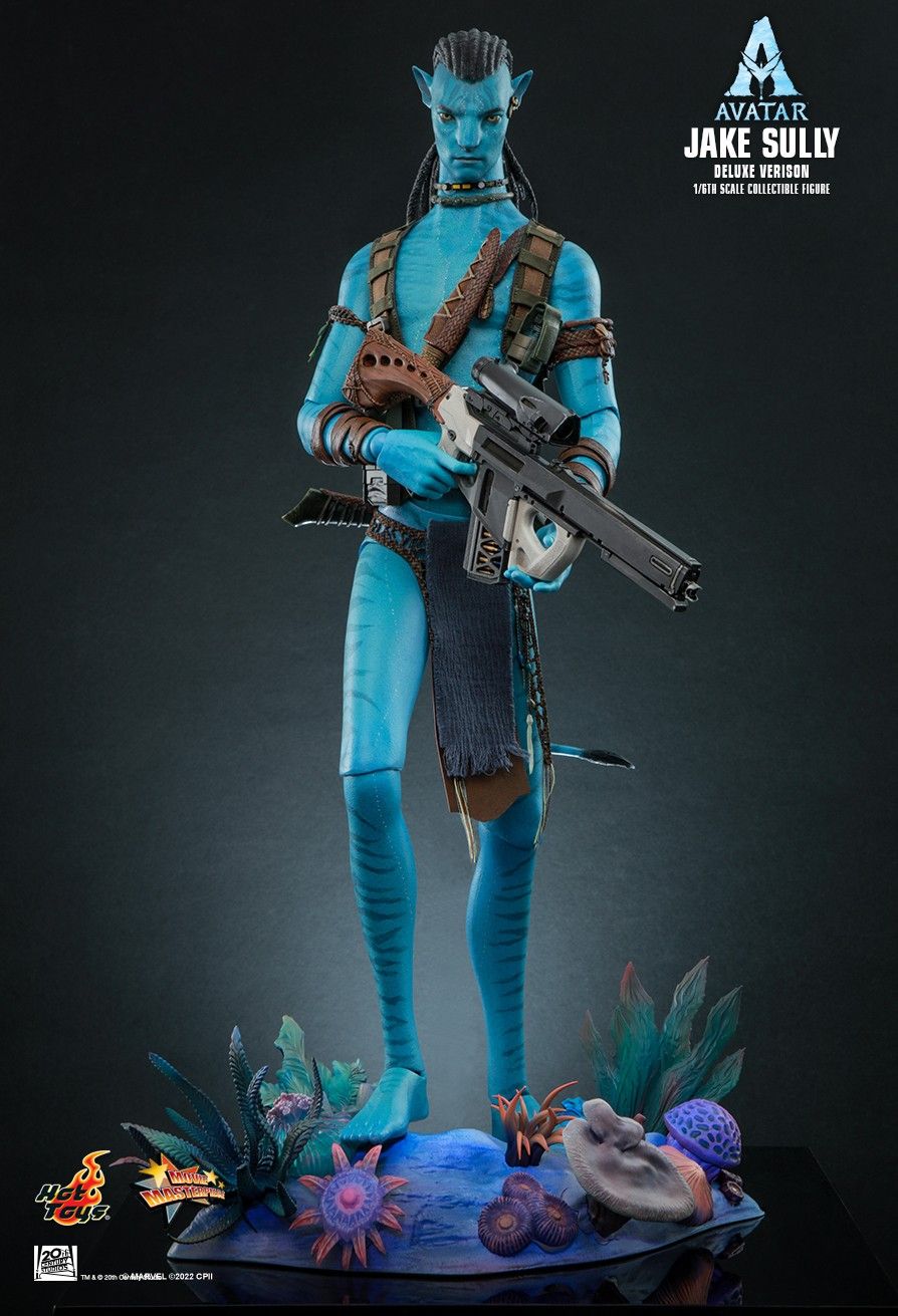 Hot Toys MMS684 - Avatar 2 : The Way Of Water - Jake Sully Deluxe Version