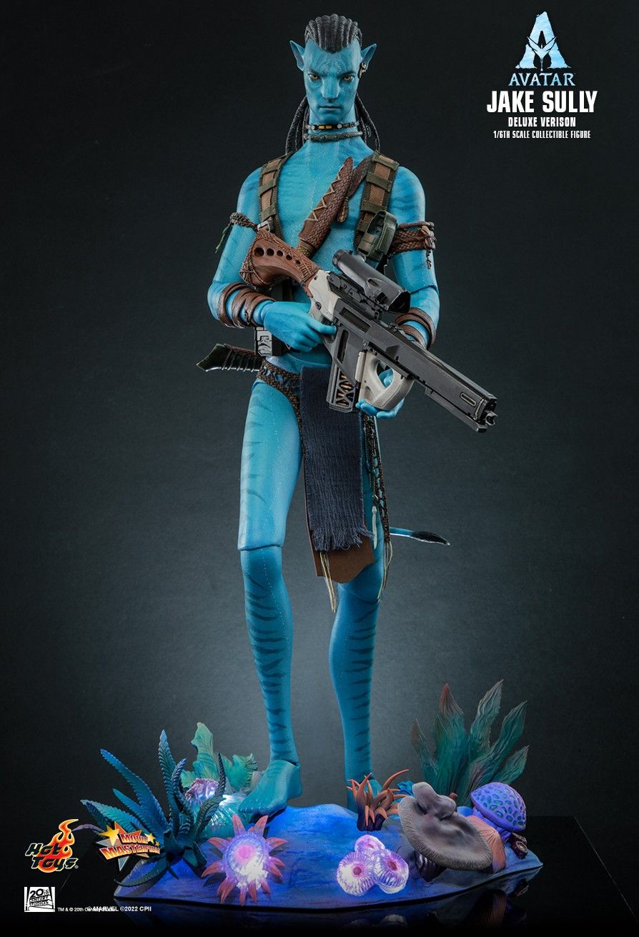 Hot Toys MMS684 - Avatar 2 : The Way Of Water - Jake Sully Deluxe Version