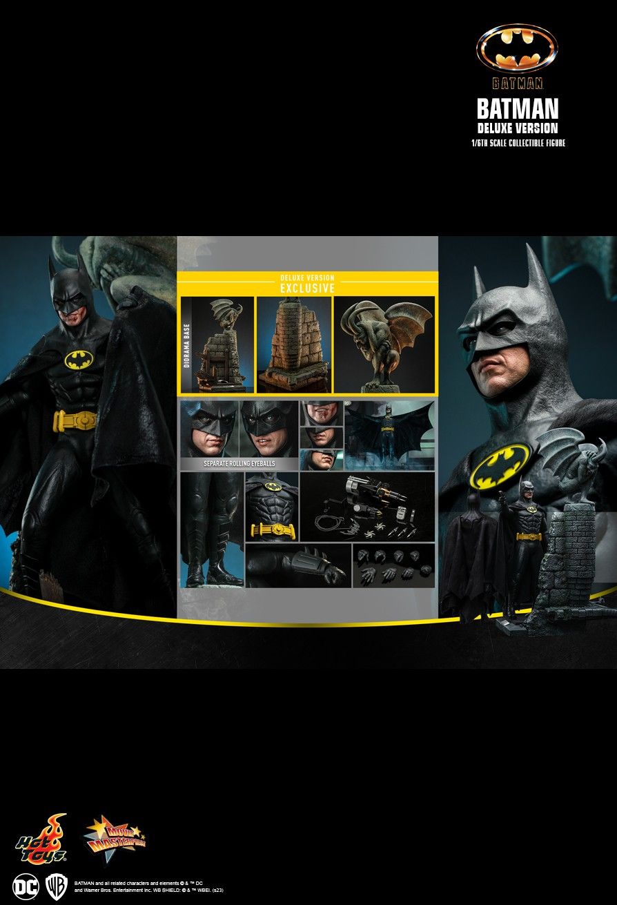 Hot Toys MMS693 - DC Comics - Batman 1989 - Batman Deluxe Version