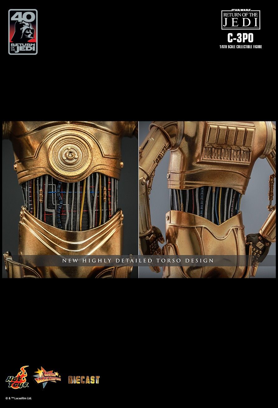 Hot Toys MMS701 - Star Wars VI : Return Of The Jedi - C-3PO