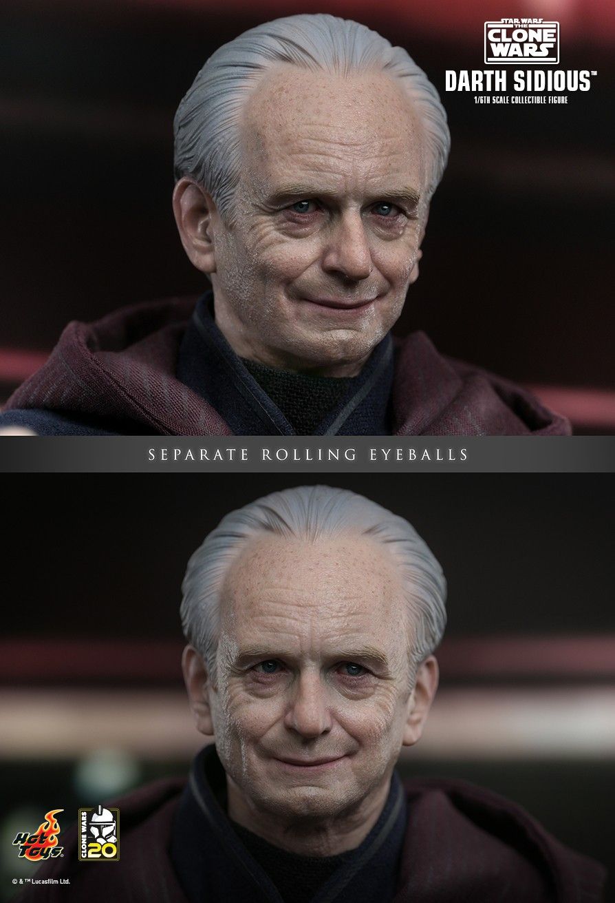 Hot Toys TMS102 - Star Wars : The Clone Wars - Darth Sidious