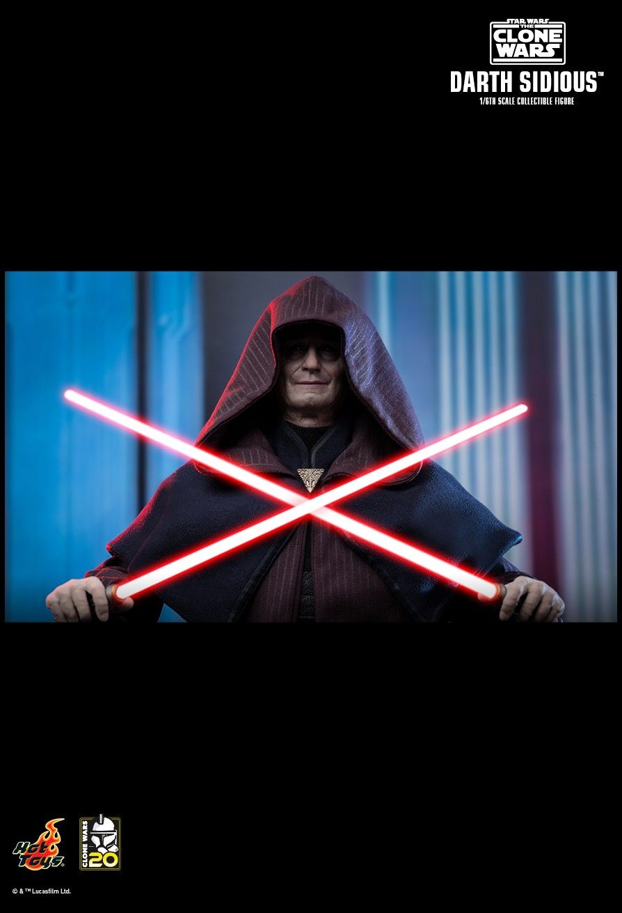 Hot Toys TMS102 - Star Wars : The Clone Wars - Darth Sidious