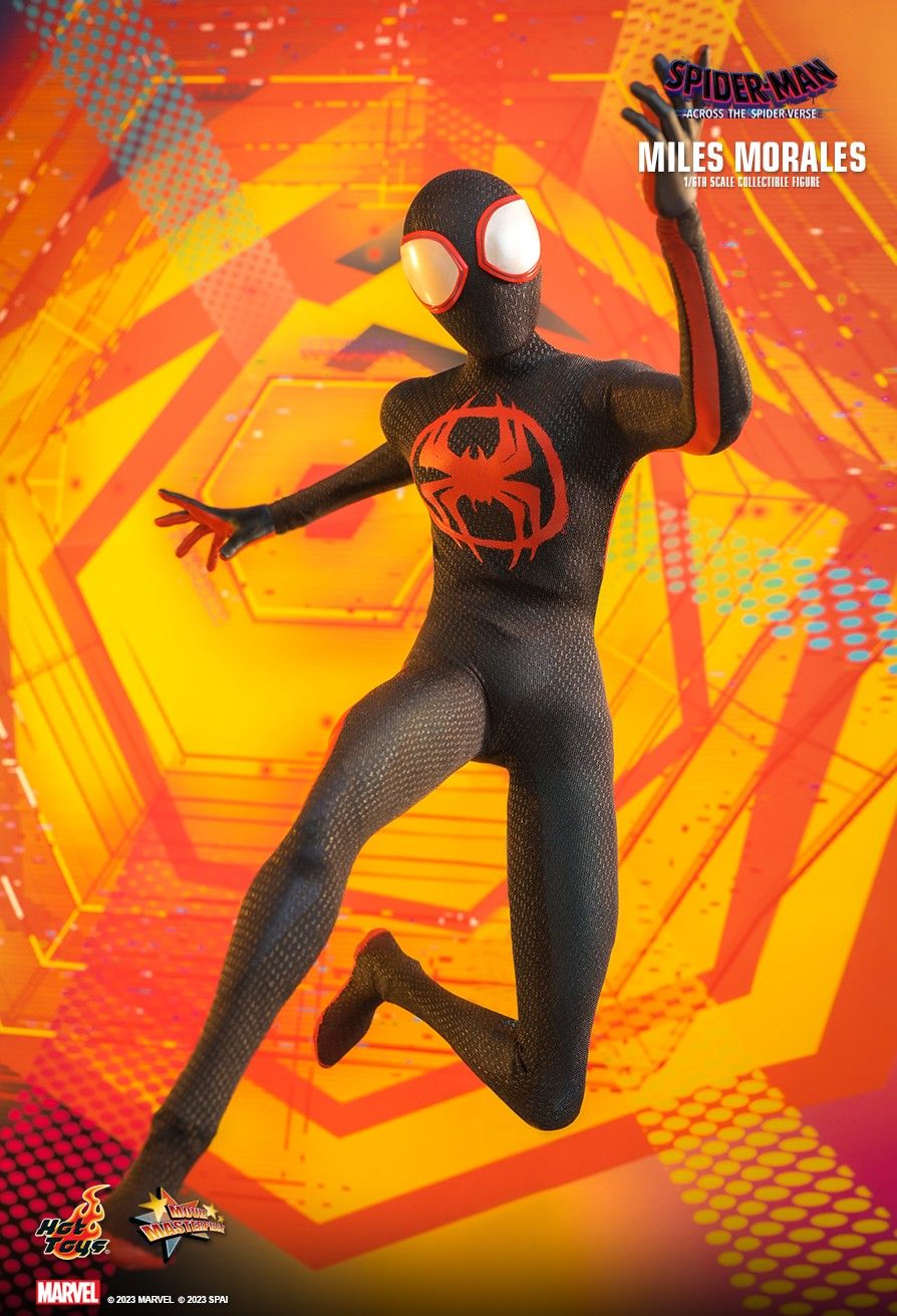 Hot Toys MMS710B - Marvel Comics - Spider Man : Across The Spider Verse - Miles Morales Deluxe version