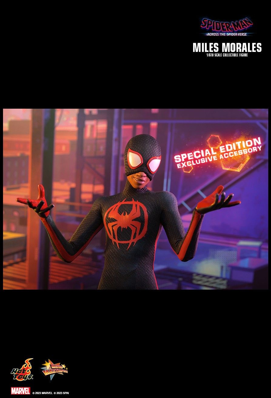 Hot Toys MMS710B - Marvel Comics - Spider Man : Across The Spider Verse - Miles Morales Deluxe version