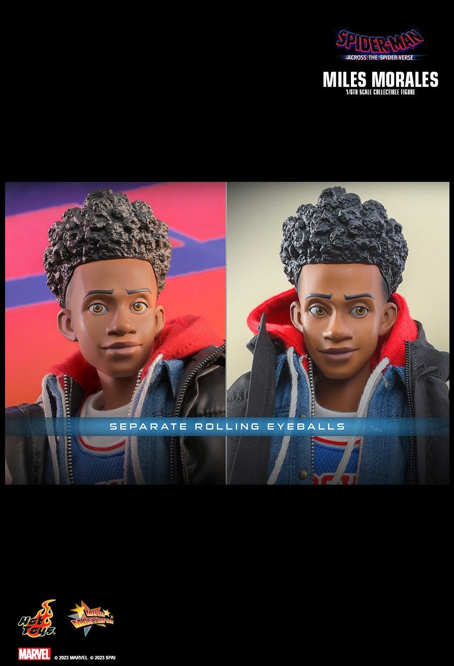 Hot Toys MMS710B - Marvel Comics - Spider Man : Across The Spider Verse - Miles Morales Deluxe version