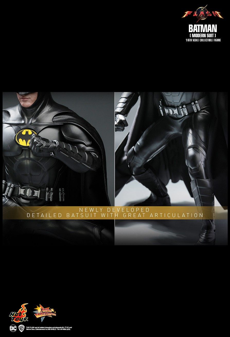 Hot Toys MMS712 - DC Comics - The Flash - Batman Modern Suit 2023
