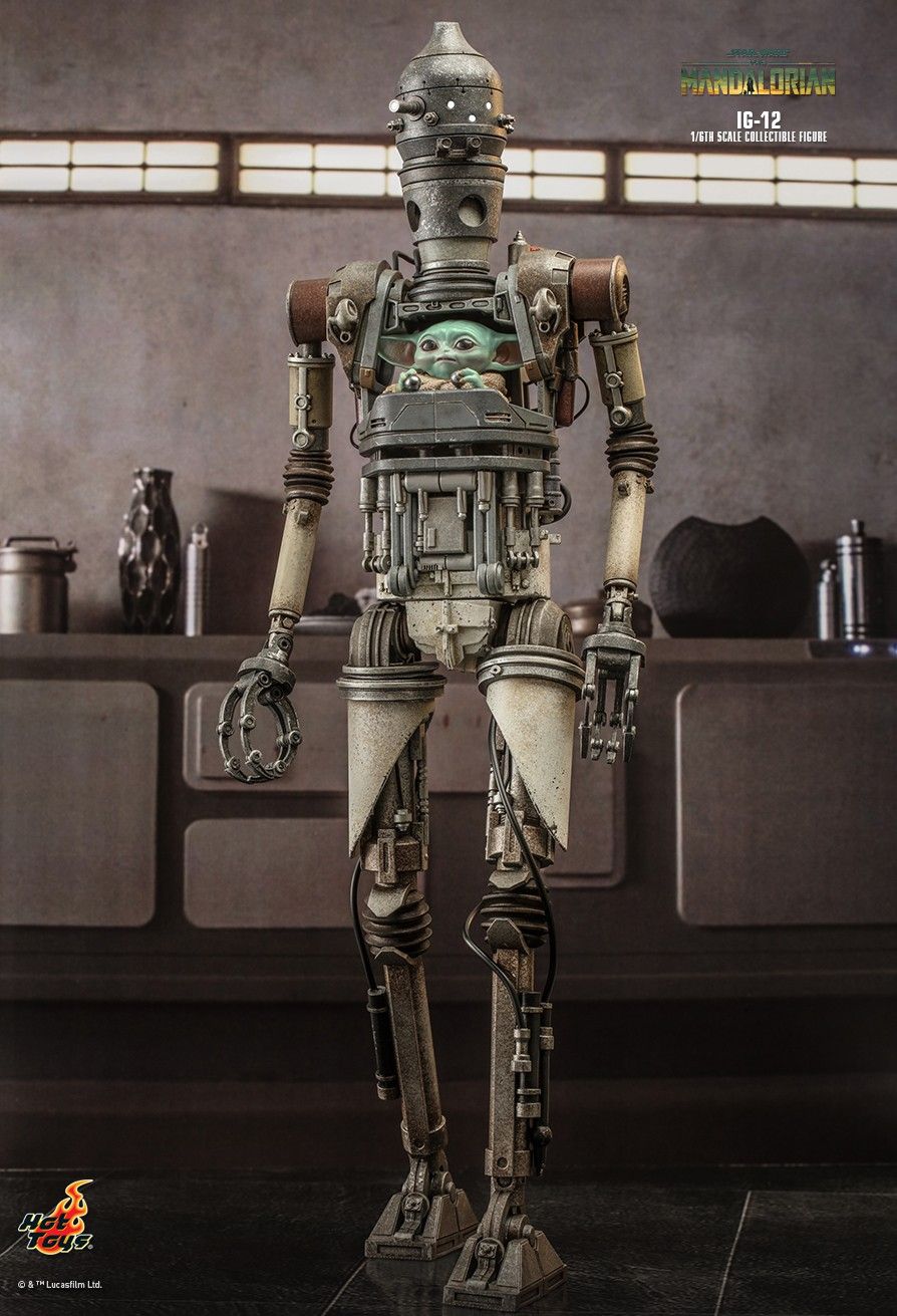 Hot Toys TMS104 - Star Wars : The Mandalorian - IG-12