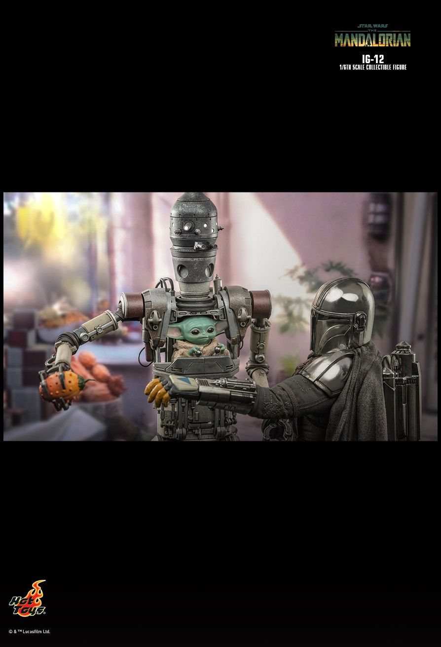Hot Toys TMS104 - Star Wars : The Mandalorian - IG-12