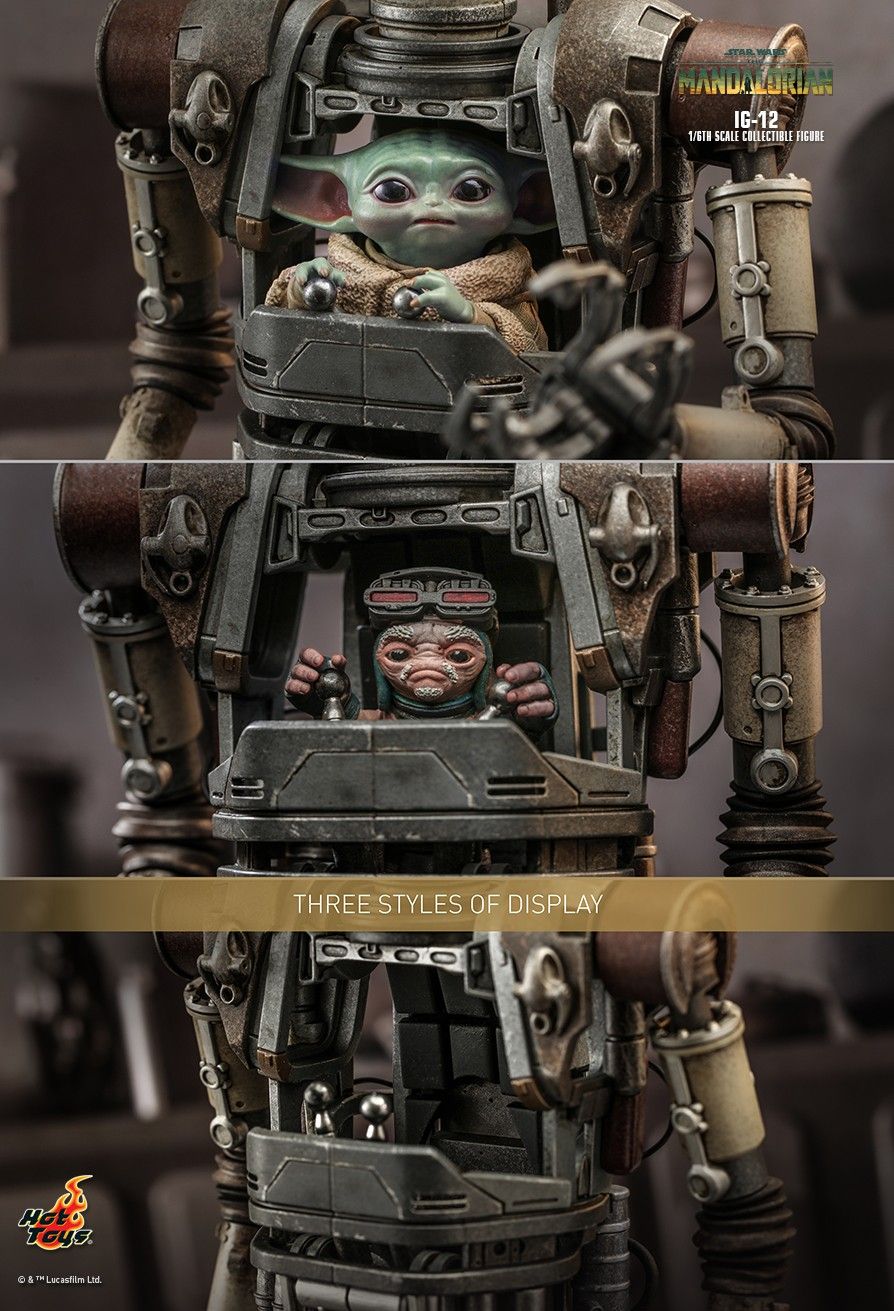 Hot Toys TMS104 - Star Wars : The Mandalorian - IG-12
