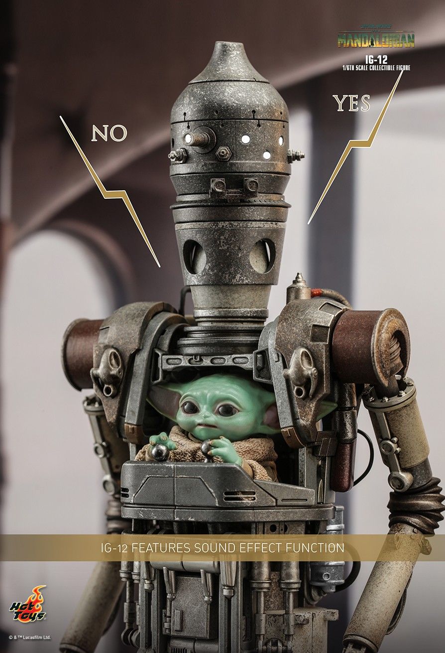Hot Toys TMS104 - Star Wars : The Mandalorian - IG-12