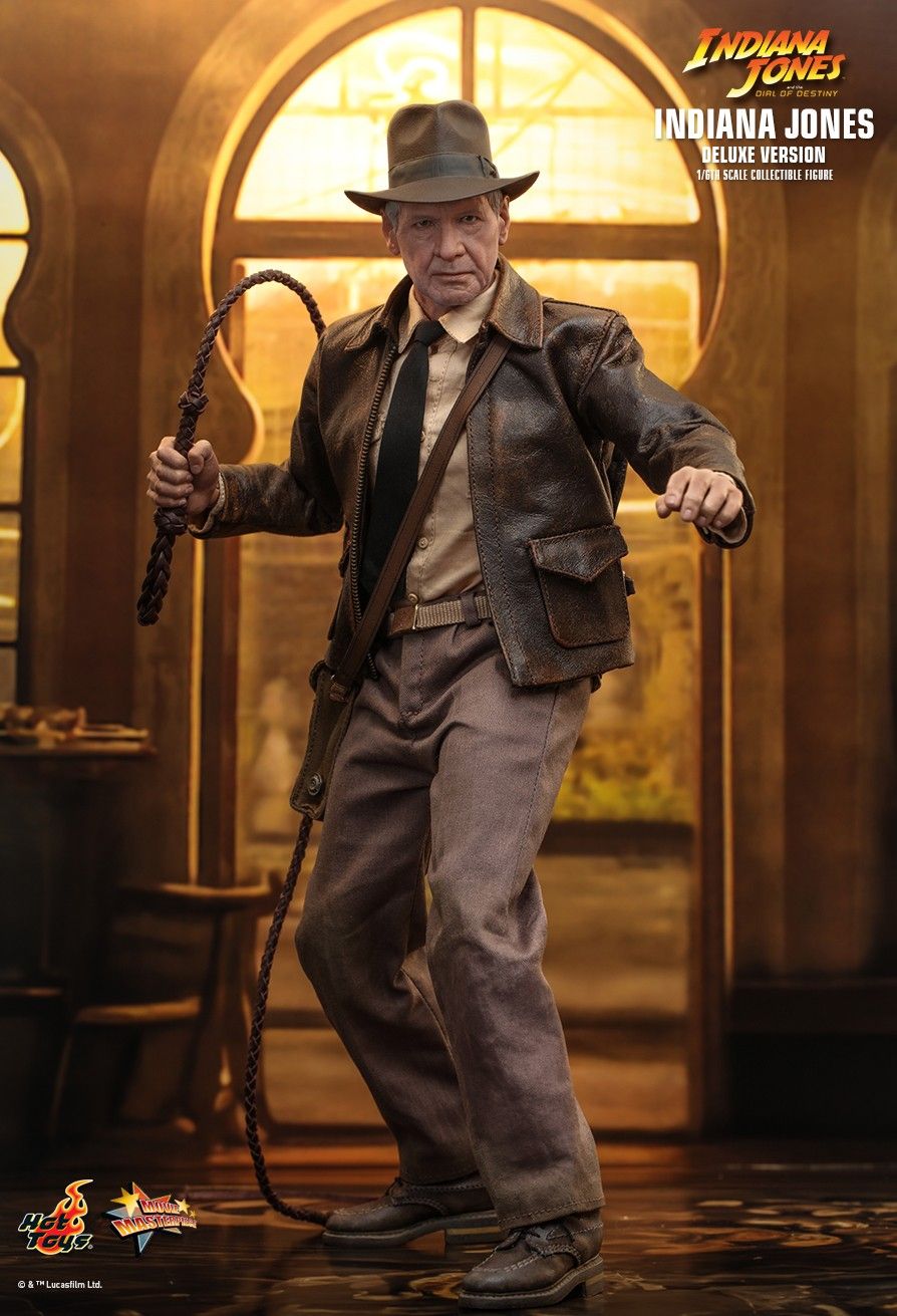 Hot Toys MMS717 - Indiana Jones & The Dial Of Destiny - Indiana Jones Deluxe Version