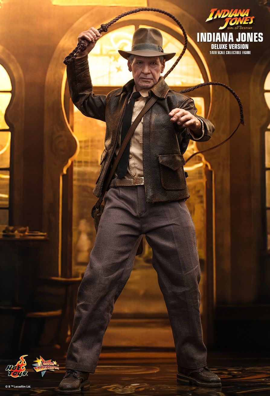 Hot Toys MMS717 - Indiana Jones & The Dial Of Destiny - Indiana Jones Deluxe Version
