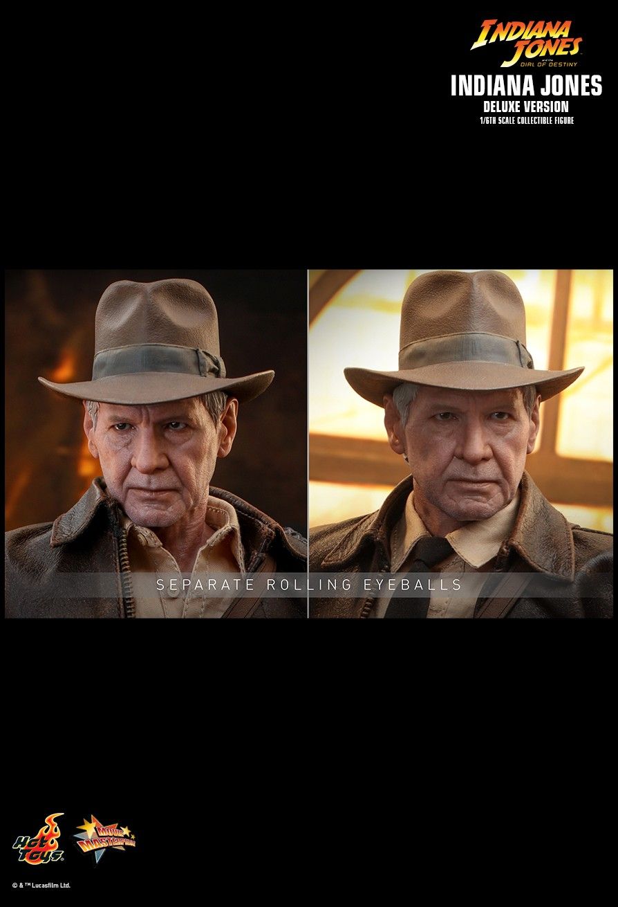 Hot Toys MMS717 - Indiana Jones & The Dial Of Destiny - Indiana Jones Deluxe Version