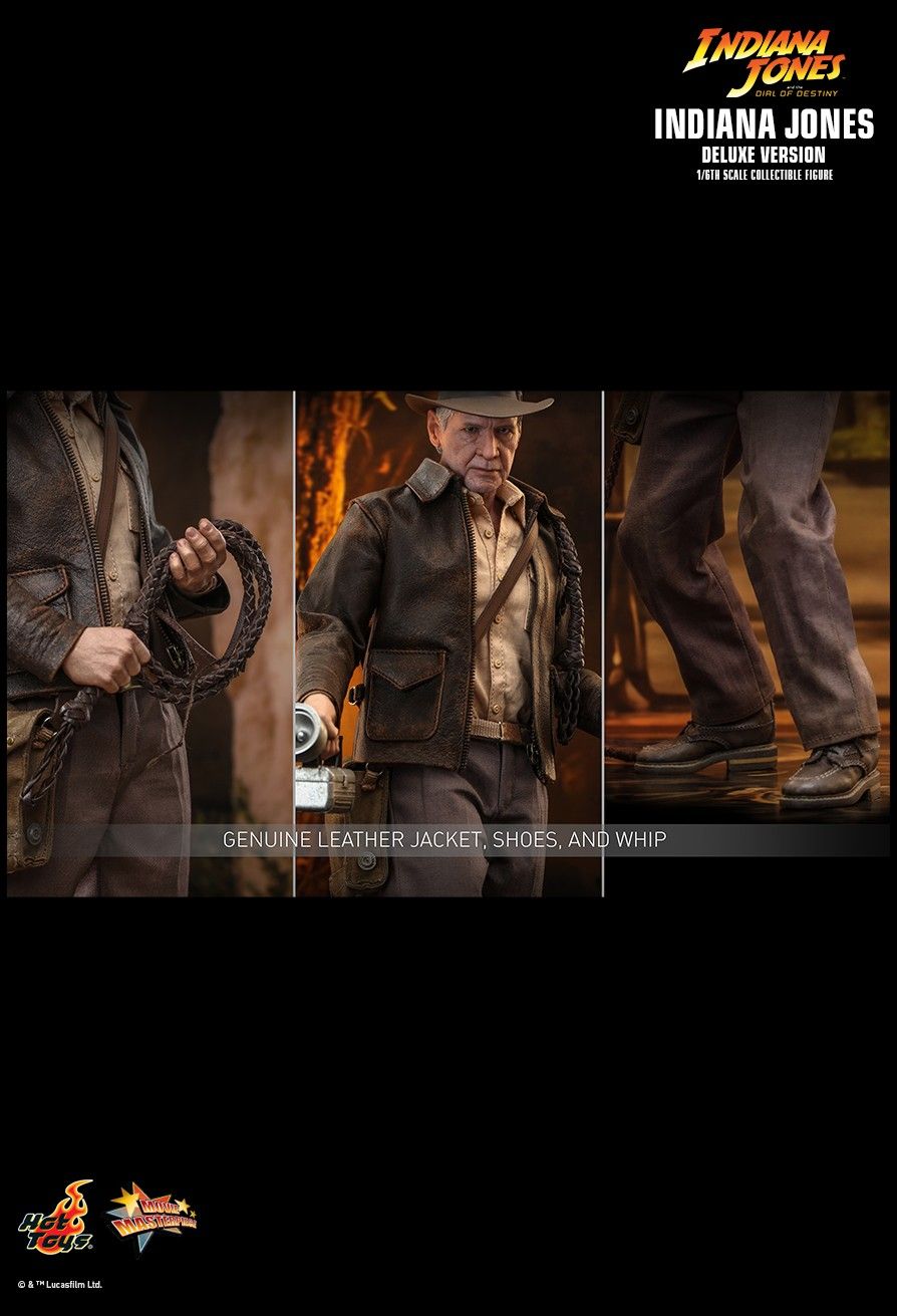 Hot Toys MMS717 - Indiana Jones & The Dial Of Destiny - Indiana Jones Deluxe Version