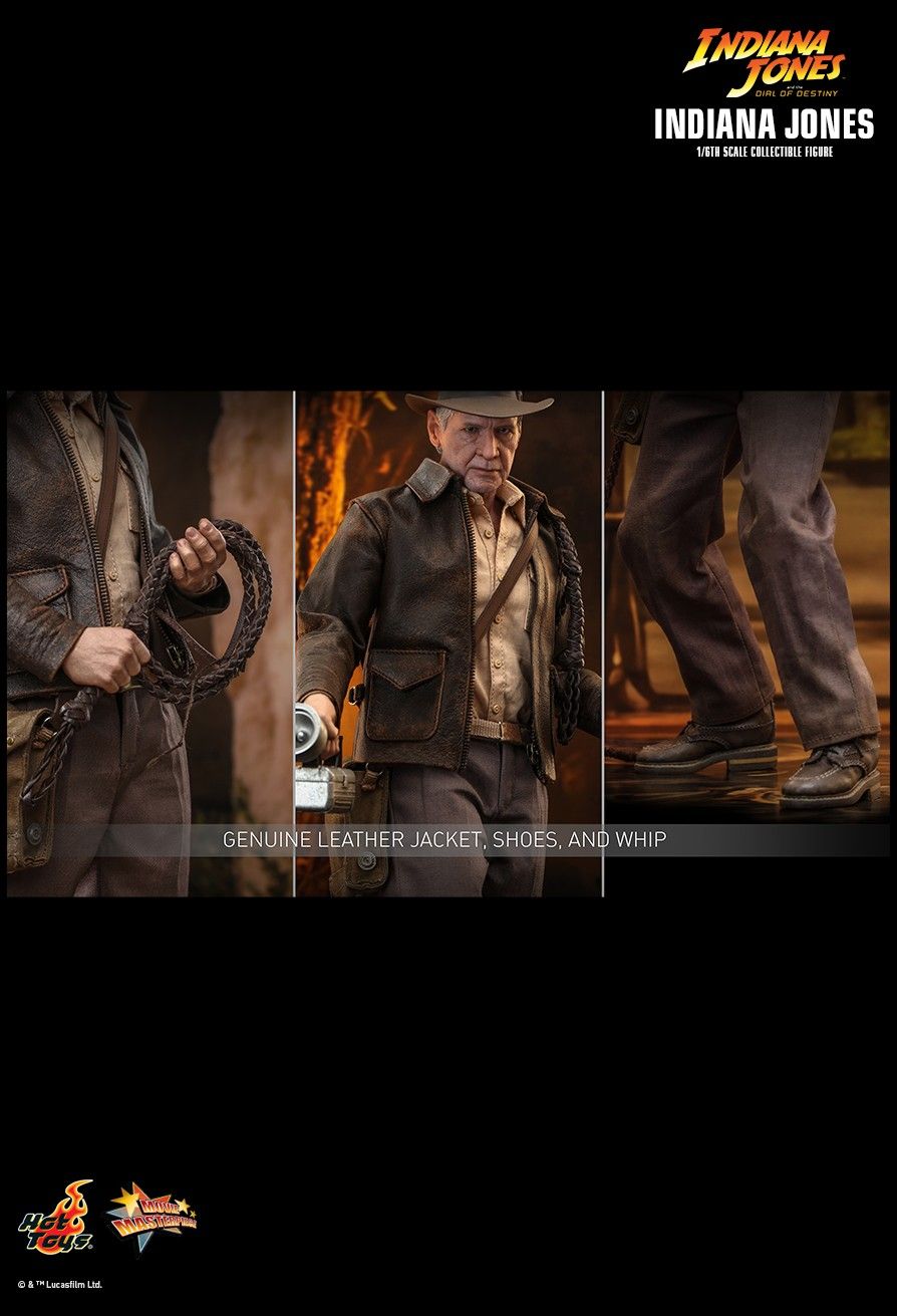 Hot Toys MMS716 - Indiana Jones & The Dial Of Destiny - Indiana Jones Standard Version