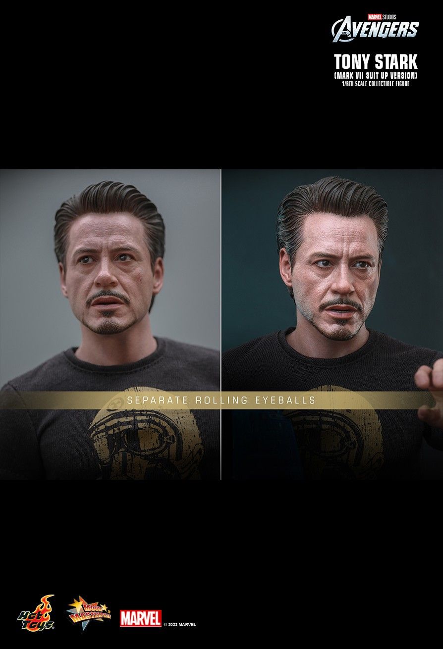 Hot Toys MMS718 - Marvel Comics - The Avengers - Tony Stark Mark VII Suit Up Version