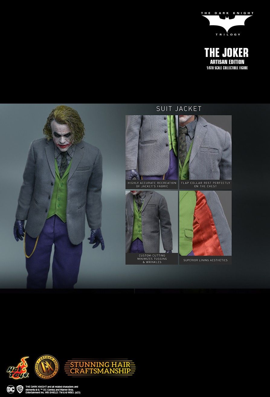 Hot Toys DX33 - DC Comics - The Dark Knight Trilogy - The Joker Deluxe Version