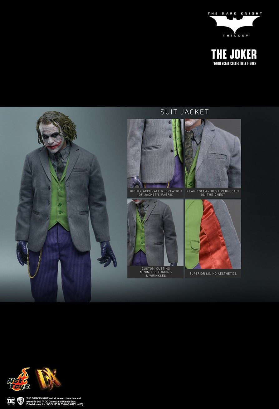 Hot Toys DX32 - DC Comics - The Dark Knight Trilogy - The Joker Standard Version