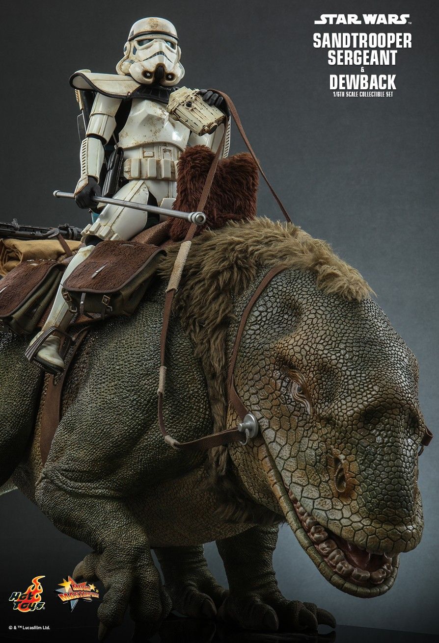 Hot Toys MMS722 - Star Wars IV : A New Hope - Sandtrooper Sergeant & Dewback