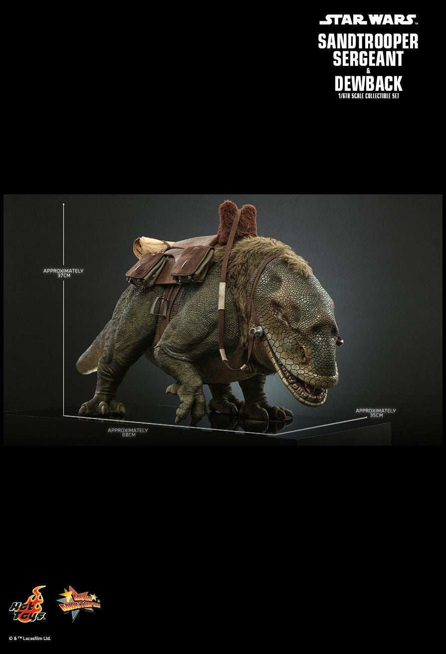 Hot Toys MMS722 - Star Wars IV : A New Hope - Sandtrooper Sergeant & Dewback