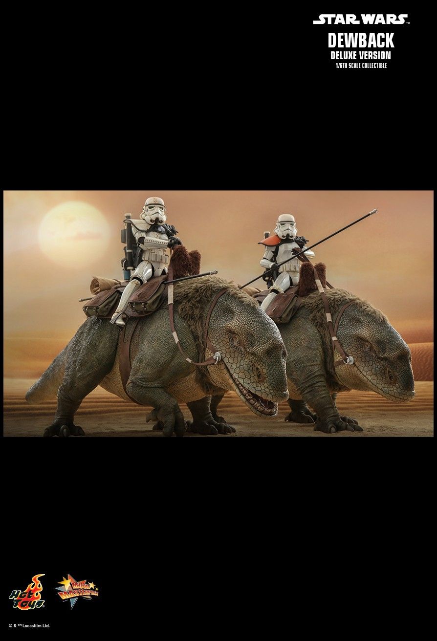 Hot Toys MMS720 - Star Wars IV : A New Hope - Dewback Deluxe Version