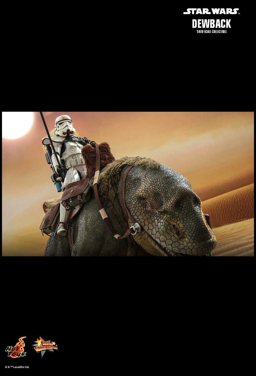 Hot Toys MMS719 - Star Wars IV : A New Hope - Dewback Standard Version