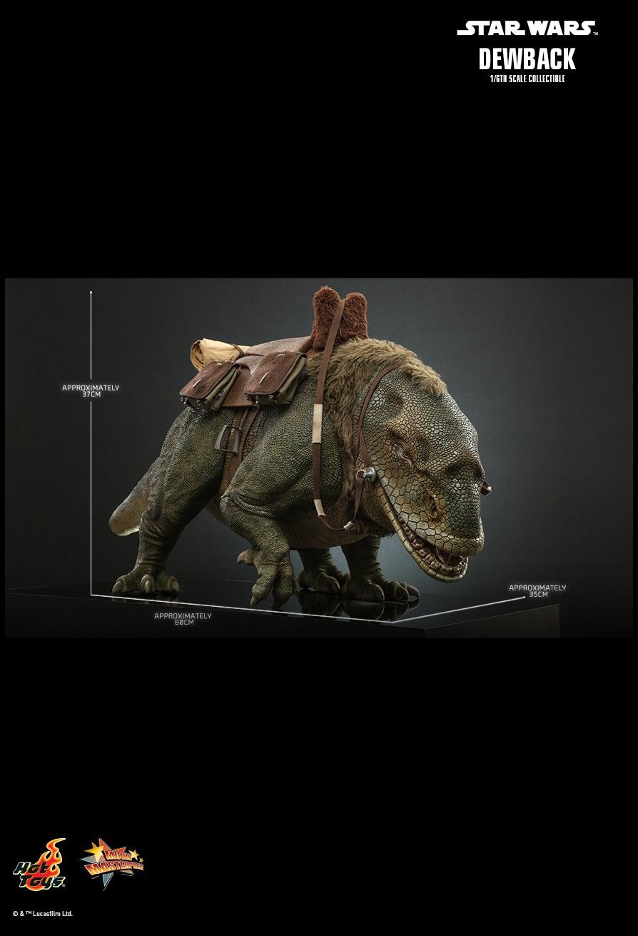 Hot Toys MMS719 - Star Wars IV : A New Hope - Dewback Standard Version