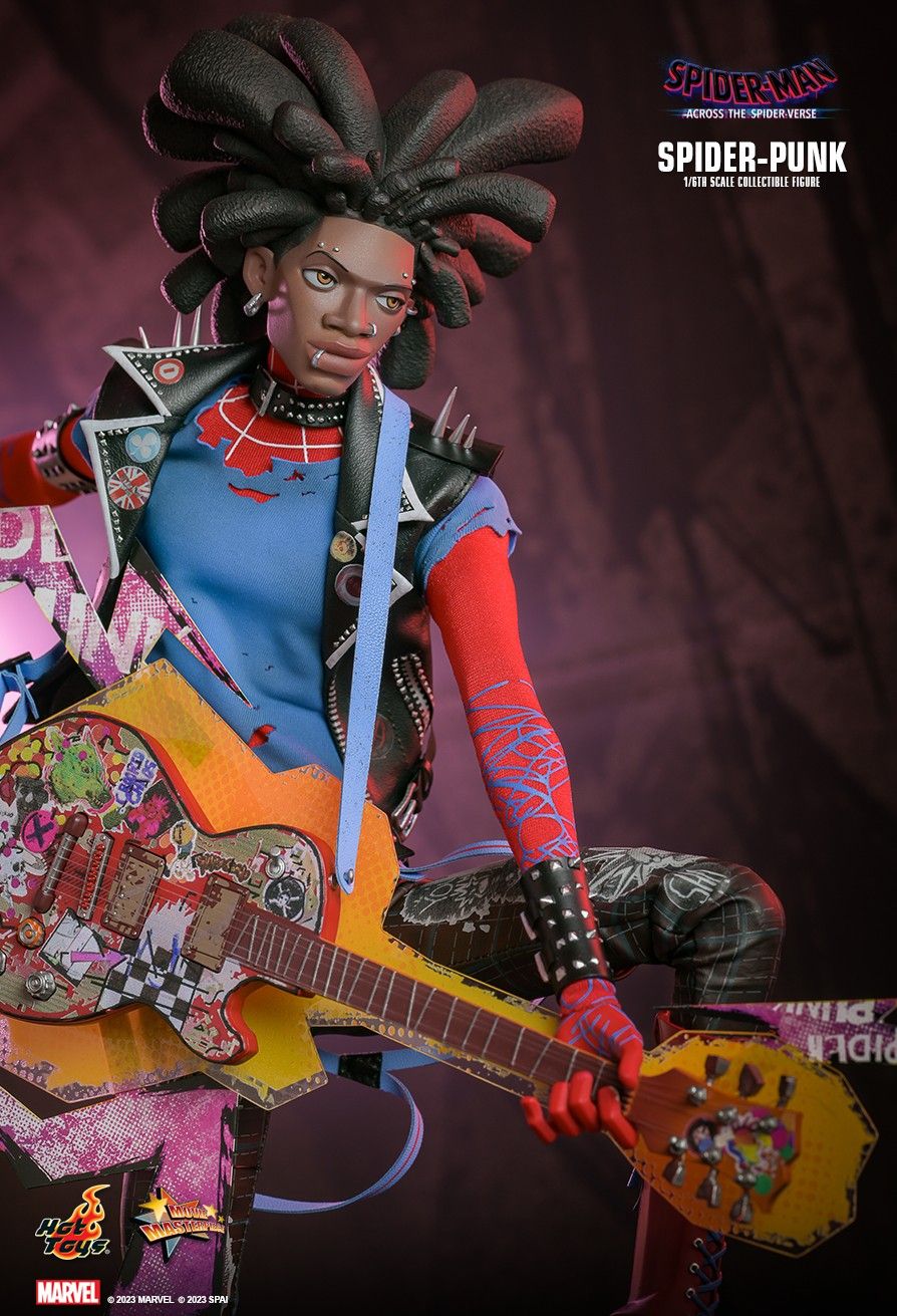 Hot Toys MMS726 - Marvel Comics - Spider-Man : Across The Spider Verse - Spider Punk Standard Version