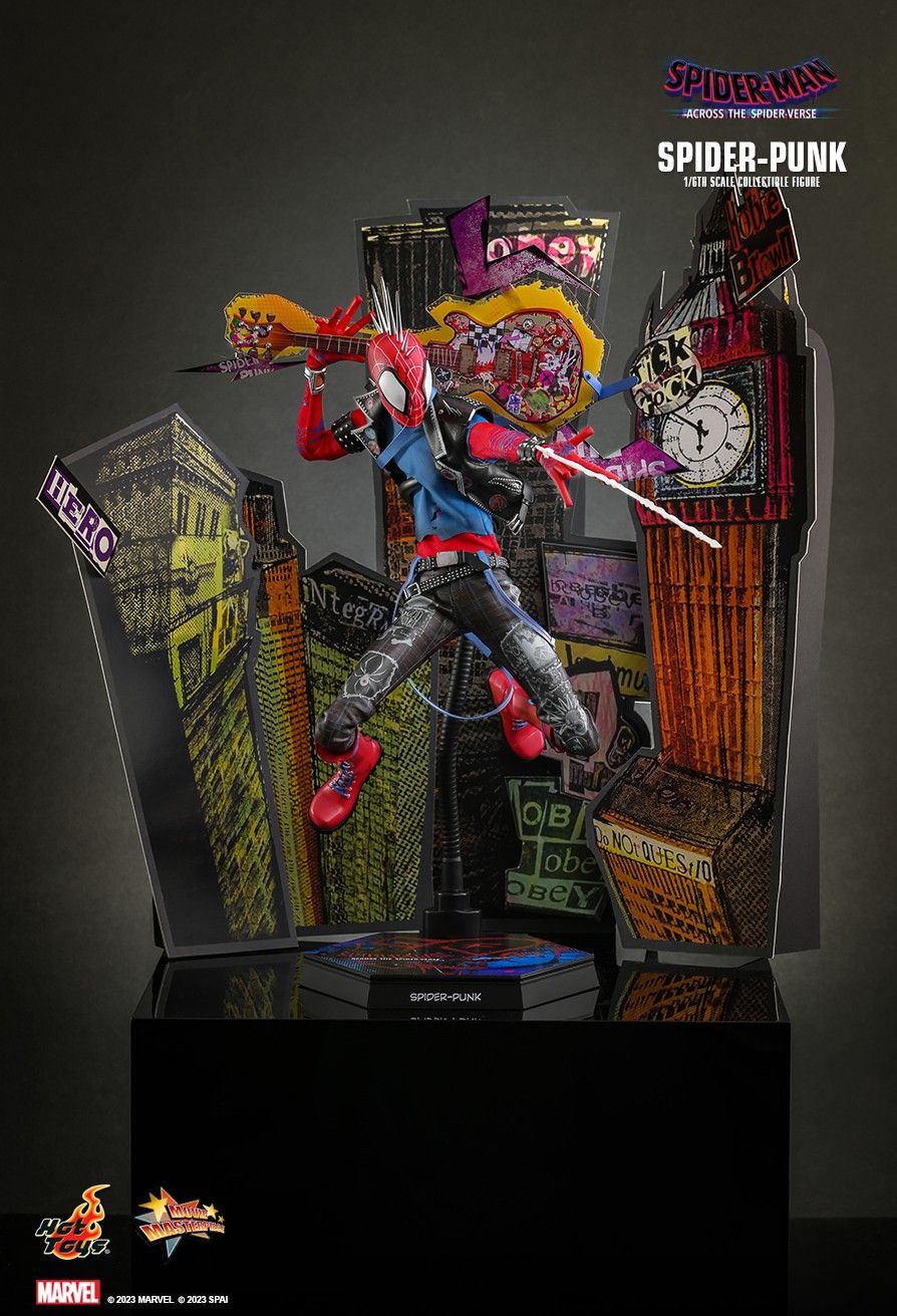Hot Toys MMS726 - Marvel Comics - Spider-Man : Across The Spider Verse - Spider Punk Standard Version