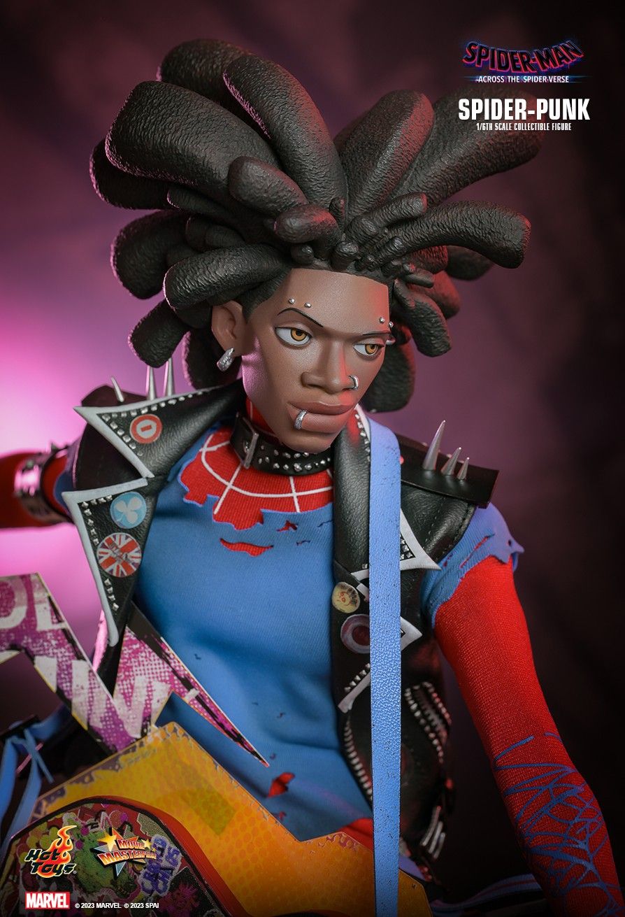 Hot Toys MMS726B - Marvel Comics - Spider-Man : Across The Spider Verse - Spider Punk Deluxe Version