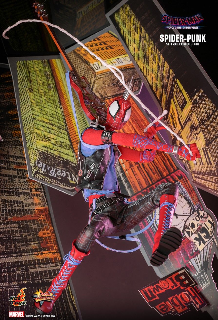Hot Toys MMS726 - Marvel Comics - Spider-Man : Across The Spider Verse - Spider Punk Standard Version