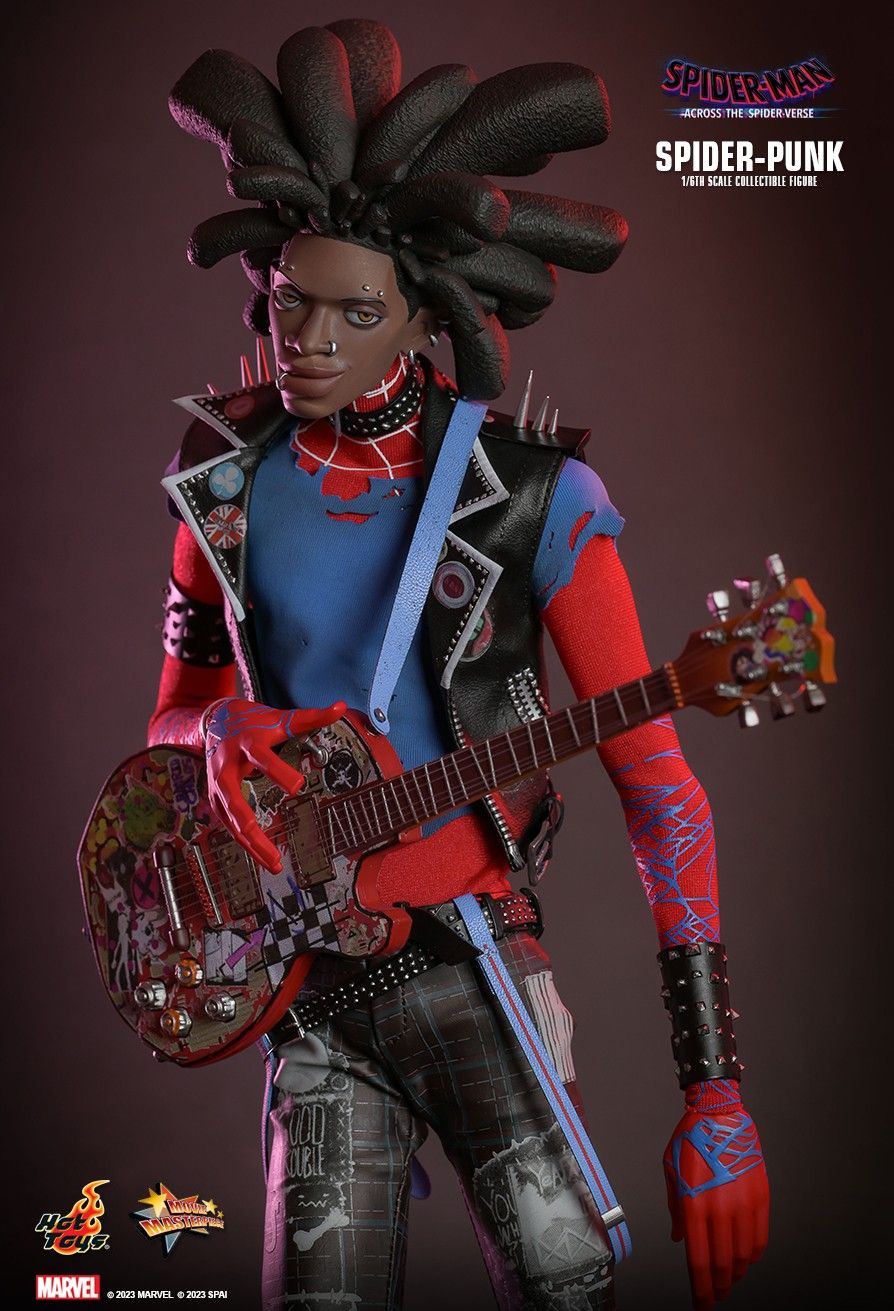 Hot Toys MMS726B - Marvel Comics - Spider-Man : Across The Spider Verse - Spider Punk Deluxe Version