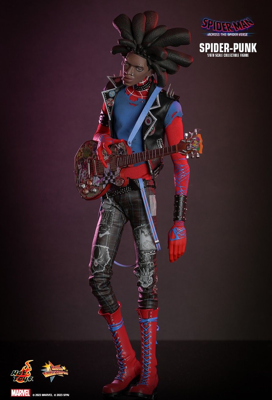 Hot Toys MMS726B - Marvel Comics - Spider-Man : Across The Spider Verse - Spider Punk Deluxe Version