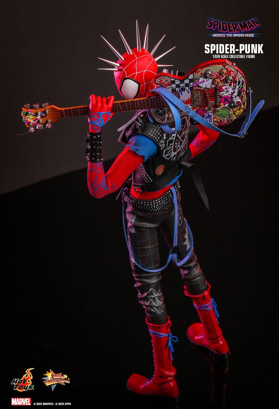 Hot Toys MMS726B - Marvel Comics - Spider-Man : Across The Spider Verse - Spider Punk Deluxe Version