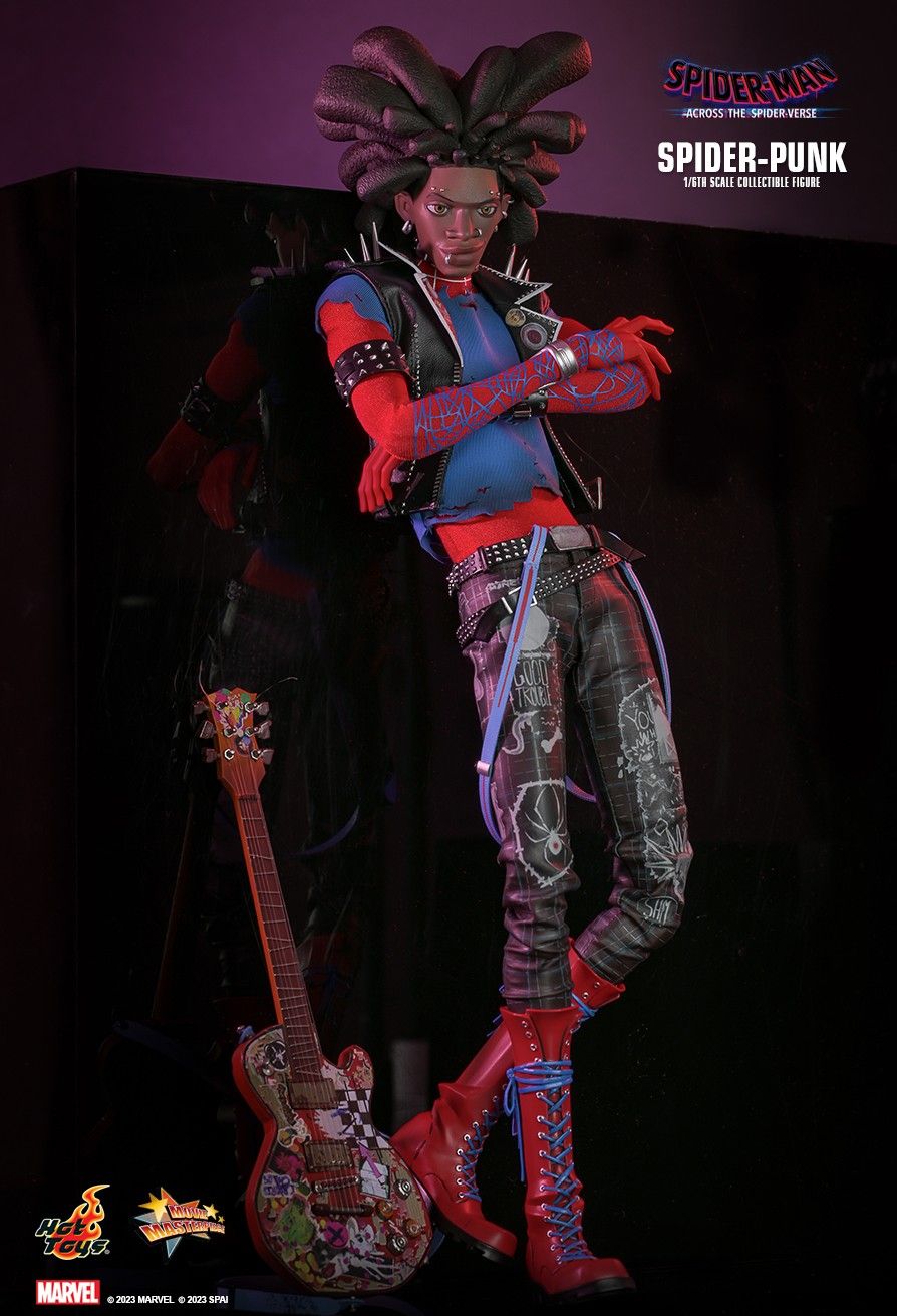 Hot Toys MMS726 - Marvel Comics - Spider-Man : Across The Spider Verse - Spider Punk Standard Version